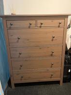 Hemnes Ladekast 6 lades - bruin, Ophalen, Gebruikt, 100 tot 150 cm, 5 laden of meer