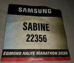 Startbewijs kwart marathon Egmond, Sport en Fitness, Loopsport en Atletiek, Overige merken, Overige typen, Nieuw, Ophalen of Verzenden