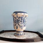 Excelsior Gouda, brocante Delfts Blauw vaasje, Antiek en Kunst, Ophalen of Verzenden