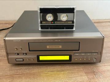 Denon UDRS-250 3 koppen cassettedeck en HD8 60 CrO2 tape