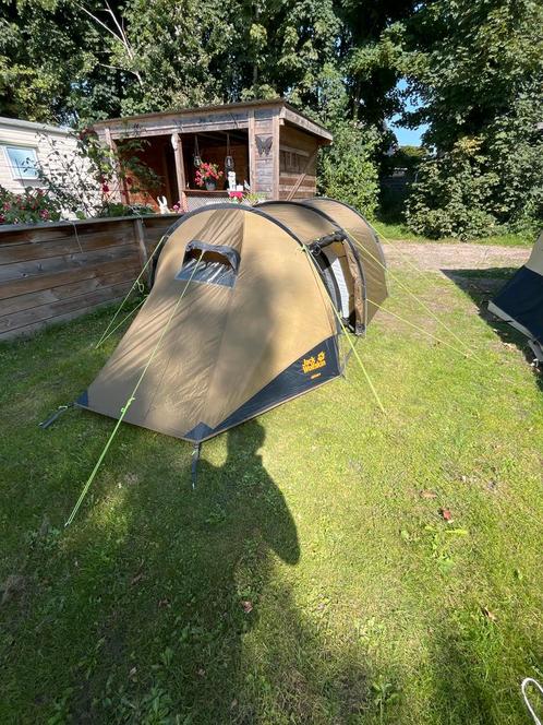 Jack Wolfskin North Bay II Tent - 2 Persoons, Caravans en Kamperen, Tenten, tot en met 2, Gebruikt, Ophalen of Verzenden