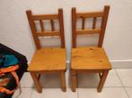 2 kleine houten kinderstoeltjes, Ophalen, Gebruikt, Stoel(en)