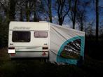caravanluifel chateau 430 maat 8, grijs/groen, Caravans en Kamperen, Caravan accessoires, Ophalen of Verzenden, Zo goed als nieuw