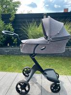 Stokke Xplory V6 Grey Melange, Kinderen en Baby's, Kinderwagens en Combinaties, Gebruikt, Verstelbare duwstang, Combiwagen, Ophalen