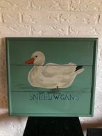 Uniek schilderij ‘Sneeuwgans’, cadeau tip!, Ophalen