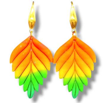 Luclo Arts Summer 2025 Ombre Oorbellen #49 beschikbaar voor biedingen