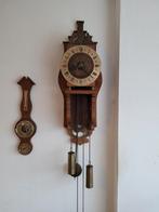 Eiken hangklok wandklok slingerklok, Antiek en Kunst, Antiek | Klokken, Ophalen