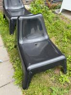 Ikea tuinstoel zwart (4 stuks), Tuin en Terras, Tuinstoelen, Ophalen