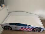 Kinderbed Politieauto NL incl. matras 160 x 80, Ophalen, 70 tot 85 cm, 140 tot 160 cm, Zo goed als nieuw