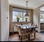 Eric kuster style sleeperwood tafels incl glasplaten, Huis en Inrichting, Ophalen