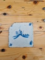 17e eeuwse Delfts blauwe  wandtegels., Antiek en Kunst, Ophalen of Verzenden