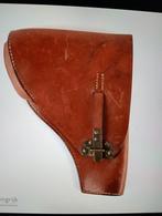 Gezocht bruine leren landmacht holster voor de  Browning HP, Verzamelen, Ophalen of Verzenden, Landmacht, Nederland