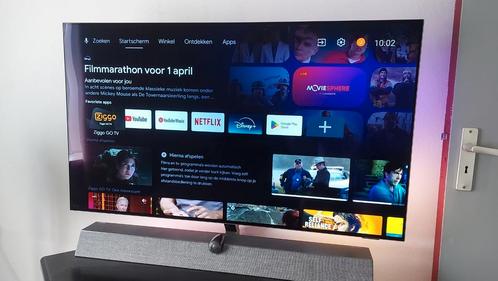 Phillips tv 48oled935 B&W ambilight 4 zijdig 2021, Audio, Tv en Foto, Televisies, Gebruikt, OLED, 100 cm of meer, 4k (UHD), Philips