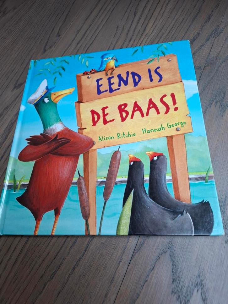 A. Ritchie - Eend is de baas!, Boeken, Prentenboeken en Plaatjesalbums, Zo goed als nieuw, Ophalen of Verzenden