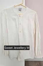Hydrofiel blouse, Kleding | Dames, Blouses en Tunieken, Maat 38/40 (M), Sweet Jewellery, Wit, Ophalen of Verzenden