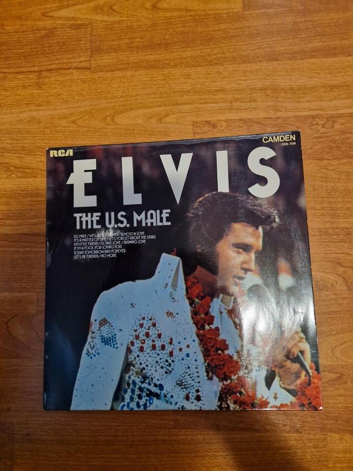 Elvis - The U.S. Male - Vinyl LP, Cd's en Dvd's, Vinyl | Pop, Gebruikt, 1960 tot 1980, 12 inch, Ophalen of Verzenden