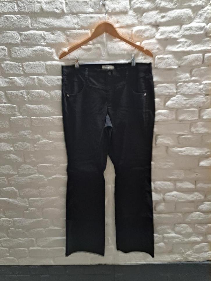 Bonprix broek maat 42, Kleding | Dames, Broeken en Pantalons, Zo goed als nieuw, Maat 42/44 (L), Zwart, Lang, Verzenden
