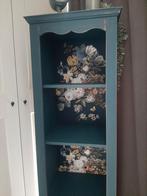 Boekenkast kast legkast brocante vintage shabby, 25 tot 50 cm, Grenenhout, Minder dan 50 cm, Met plank(en)