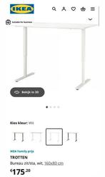IKEA TROTTEN Bureau Zit/Sta - In hoogte verstelbaar, Huis en Inrichting, Bureaus, Ophalen of Verzenden, In hoogte verstelbaar