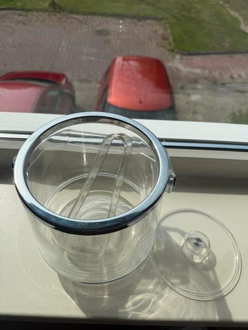 Ijsemmer met knijper, Huis en Inrichting, Keuken | Keukenbenodigdheden, Zo goed als nieuw, Ophalen of Verzenden