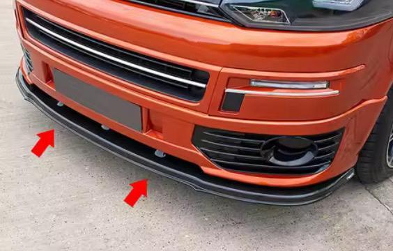 Frontspoiler Frontlip  Volkswagen Transporter T5.1, Auto-onderdelen, Carrosserie en Plaatwerk, Bumper, Volkswagen, Voor, Nieuw