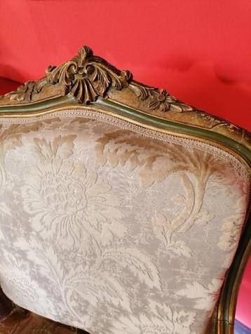 Antiek Louis Quinze polychroom salon top staat beschikbaar voor biedingen