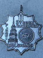Fiets Elfstedentocht Bolsward 1976 Medaille, Postzegels en Munten, Penningen en Medailles, Ophalen of Verzenden