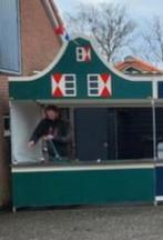 marktkraam oud Hollands Huisje, Ophalen, Gebruikt