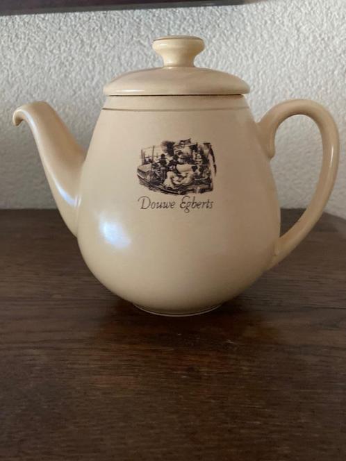 Douwe Egberts koffie- cq theepotje., Huis en Inrichting, Keuken | Servies, Gebruikt, Ophalen of Verzenden