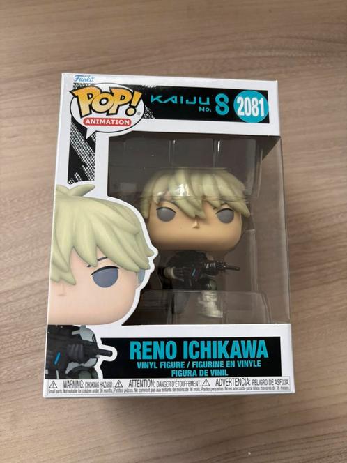 Reno Ichikawa #2081 Funko Pop! Animation: Kaiju no. 8, Verzamelen, Poppetjes en Figuurtjes, Nieuw, Ophalen of Verzenden