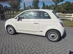 Mooie witte Fiat 500 automaat, Auto's, Wit, Origineel Nederlands, Particulier, 30 €/maand