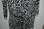 BT82 Inizia Jurk Zwart Wit maat L, Ophalen of Verzenden, Zo goed als nieuw, Zwart, Jurk