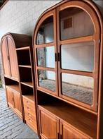 Dyrlund Denmark vintage boogkasten vitrine boekenkast teak, Huis en Inrichting, 200 cm of meer, Met deur(en), Teakhout, Ophalen of Verzenden