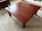 Massief eikenhouten salontafel, Huis en Inrichting, Tafels | Salontafels, Ophalen, Gebruikt, Minder dan 50 cm, 100 tot 150 cm