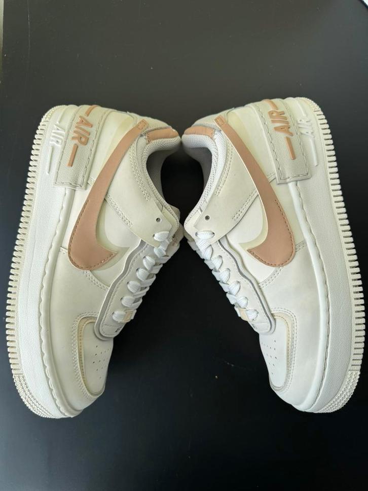 Nike air force 1 shadow als nieuw! maat 38, Kleding | Dames, Schoenen, Zo goed als nieuw, Sneakers of Gympen, Wit, Ophalen of Verzenden