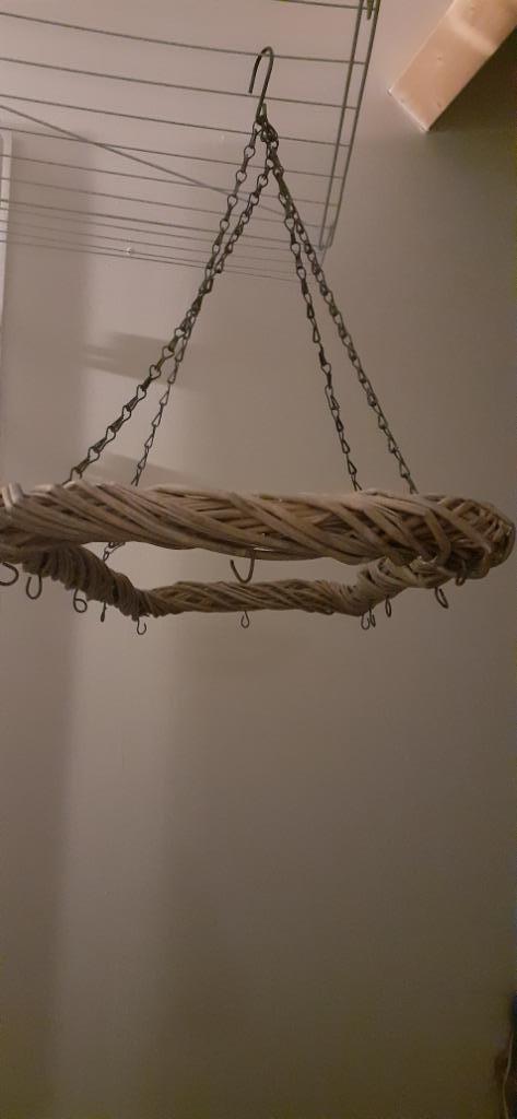 2  rieten plafond hangers voor Kerst, Diversen, Kerst, Nieuw, Ophalen of Verzenden