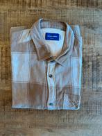 Jack & jones Blouse - maat XL, Bruin, Ophalen of Verzenden, Zo goed als nieuw, Halswijdte 43/44 (XL)