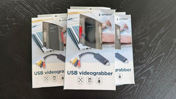 USB 3.0 AUDIO VIDEO GRABBER OMVORMER DIGITALISERING NIEUW, Audio, Tv en Foto, Professionele Audio-, Tv- en Video-apparatuur, Zo goed als nieuw