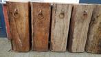 Oude hardhouten zuilen meerpalen kunstwerk vaas beeld, Verzenden, Nieuw, Hout, Overige typen
