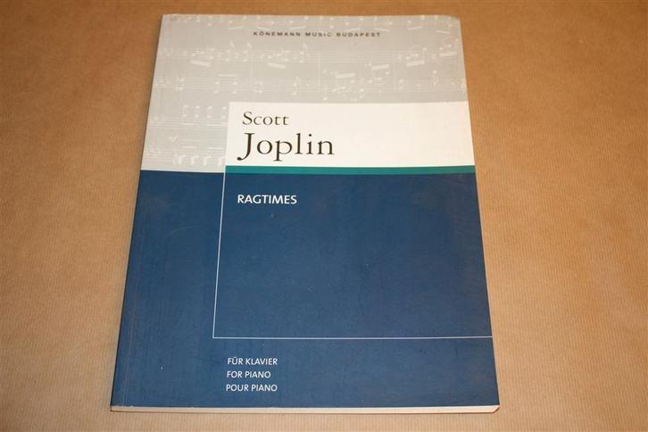 Boek: Ragtimes voor piano - Scott Joplin., Muziek en Instrumenten, Bladmuziek, Gebruikt, Artiest of Componist, Klassiek, Piano