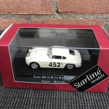 1:43 STARLINE SIATA 208 CS MM ‘53 …… NÚ 12,50 !! beschikbaar voor biedingen