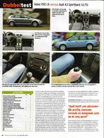 Autovisie dubbeltest Audi A3 en Volvo V50 2005, Ophalen of Verzenden, Gelezen, Audi