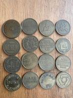 16 leuke koffiemuntjes., Ophalen of Verzenden, Koningin Juliana, Overige waardes, Setje