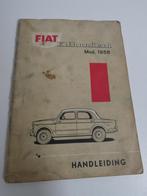 Te koop handleiding voor FIAT 1100, model 1958, Auto diversen, Handleidingen en Instructieboekjes, Ophalen of Verzenden