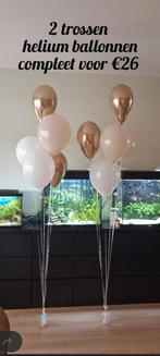 2 setjes heliumballonnen compleet voor €26, Ophalen, Zo goed als nieuw, Versiering, Geboorte of Huwelijk