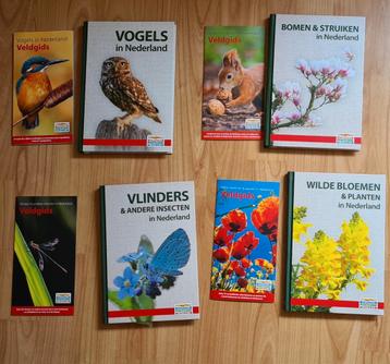 Postcodeloterij 4 natuur boeken met veldgids 1 2 3 4 NIEUW  beschikbaar voor biedingen