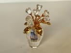 Swarovski vaas met bloemen, Verzamelen, Swarovski, Ophalen of Verzenden, Zo goed als nieuw, Figuurtje