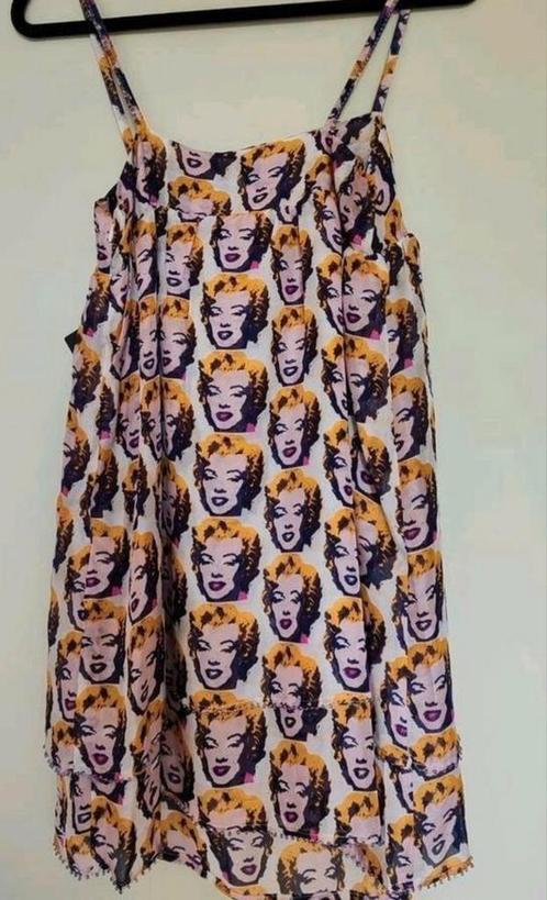 Andy Warhol by Pepe Jeans London zijden top mt M Marylin M., Kleding | Dames, Tops, Nieuw, Maat 38/40 (M), Overige kleuren, Zonder mouw