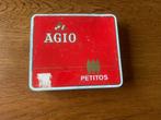 Blik "AGIO" 'Petitos' Sigaren, Ophalen of Verzenden, Zo goed als nieuw, Overige, Overige merken