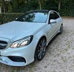Mercedes Benz E63 AMG 5.5 V8 4-Matic pano-keyl-massag SERV✅, Auto's, Mercedes-Benz, Automaat, Vierwielaandrijving, Particulier